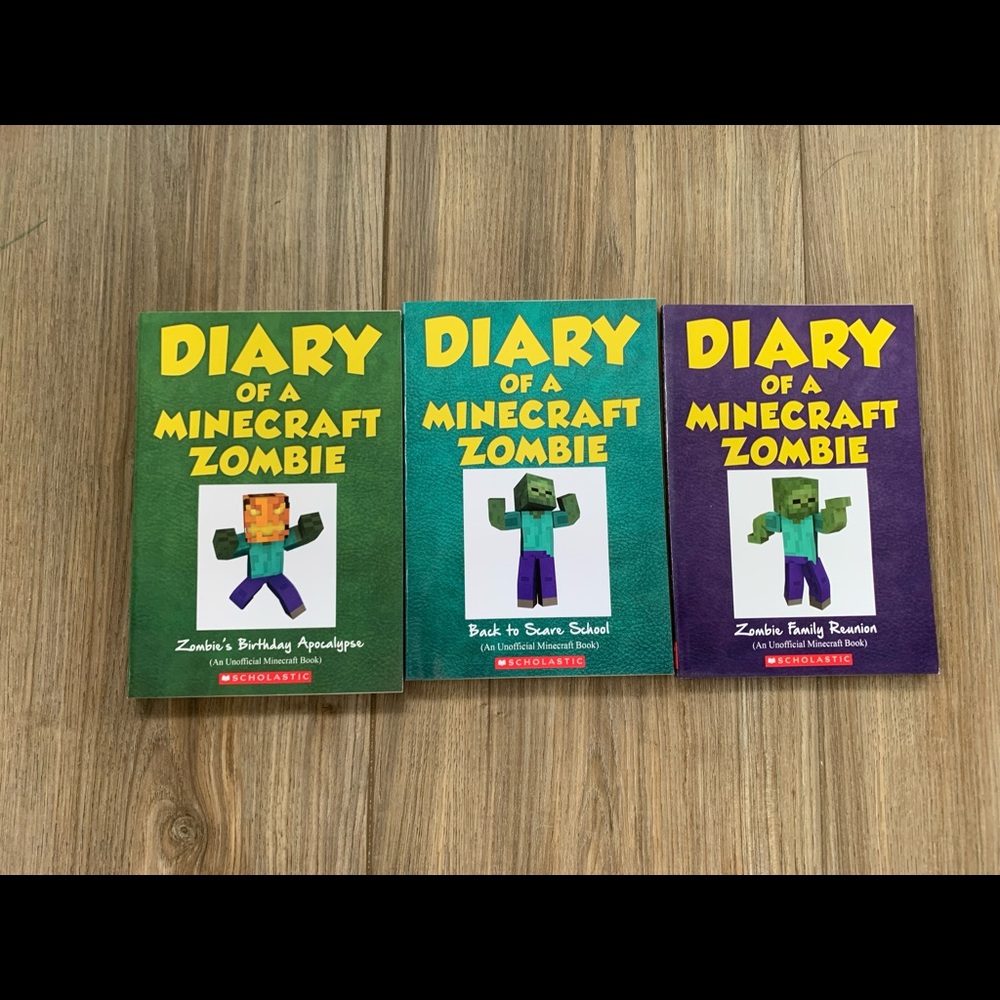 Diary of a Minecraft Zombie 3 New books